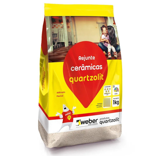 Rejunte Quartzolit Branco Pacote Com 3kg - Cores Diversas 0