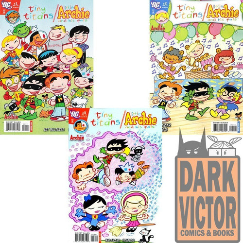Tiny Titans Little Archie Completo Ingles Stock 0