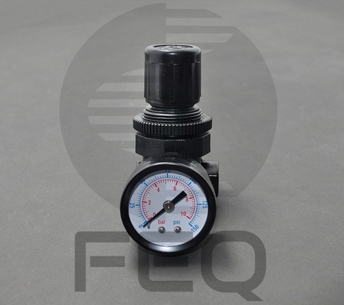 Regulador De Pressao Rosca 1/4 Com Manometro 0