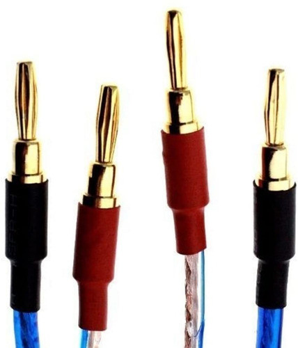 Cable De Parlante Kk Cable Bb2-2 Banana Alta Fidelidad 0
