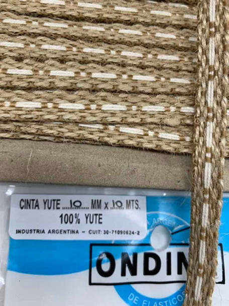 Cinta Yute 10 Mm X Rollo De 10 Metros 0