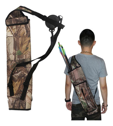 Carcaj Porta Flechas Toparchery Poliester De Alta Calidad C 0