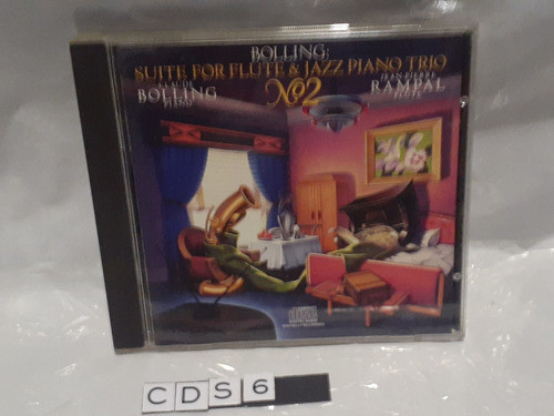 Claude Bolling Claude Bolling:suite For Flute & Jazz Trio Cd 0