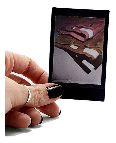 Rollo Fujifilm Instax Mini Black Marco Negro Entrega 0