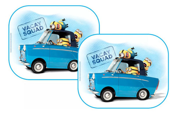 Cortina Parasol Auto Lateral Plegable Minions 0