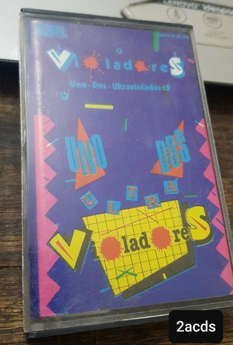 Los Violadores Uno Dos Ultravioladores Cassette  2abcds 0
