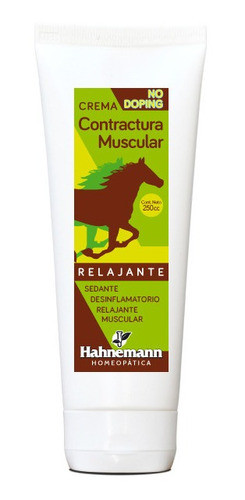 Crema Contractura Muscular Veterinaria - Hahnemann 0
