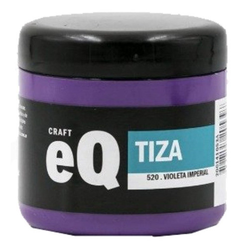 Pintura A La Tiza Chalk Paint Eqarte 200ml 520 Violeta Imper 0