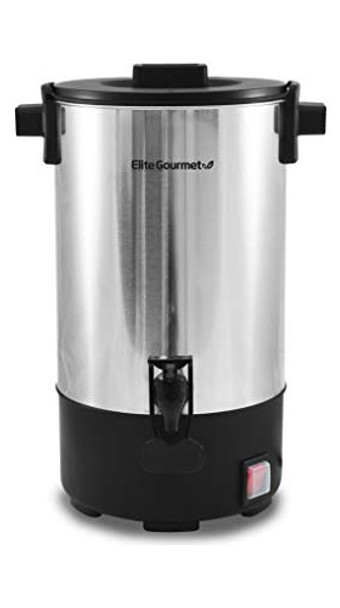 Cocina De Élite Ccm035 Cafetera De 30 Cv De Acero Inoxidable 0