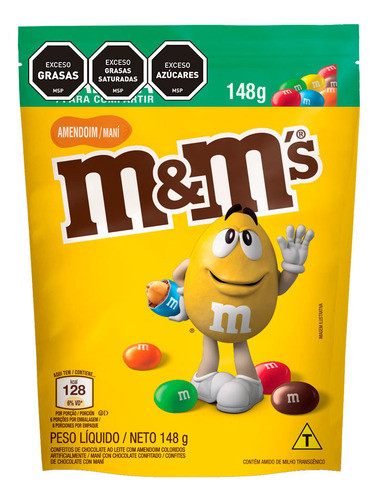 M&m Maní Con Chocolate 148 Grs. 0