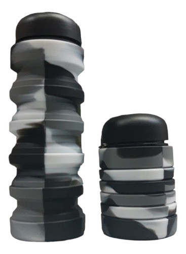 Botella Plegable De Silicona Acordeón Footy 0