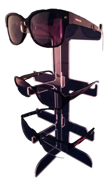 Exhibidor Anteojos X3 Acrilico 5 Unidades 0