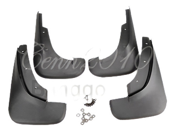 Fundas De Deslizamiento Del Mud Splash Guardias Mudguard Par 0