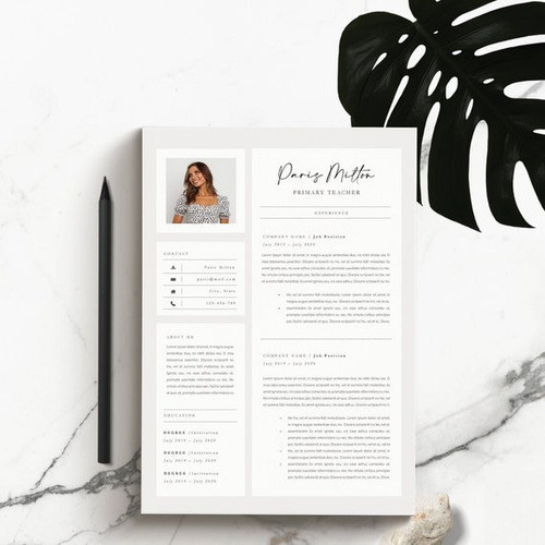 Armado De Cv Profesional + Carta De Presentación 0