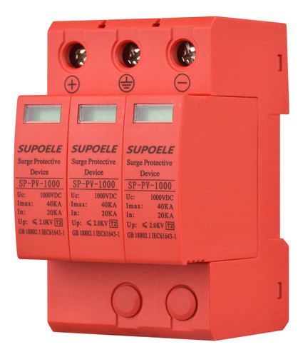Instalação Do Protetor De Corrente Disjuntor Surge Arrester 0