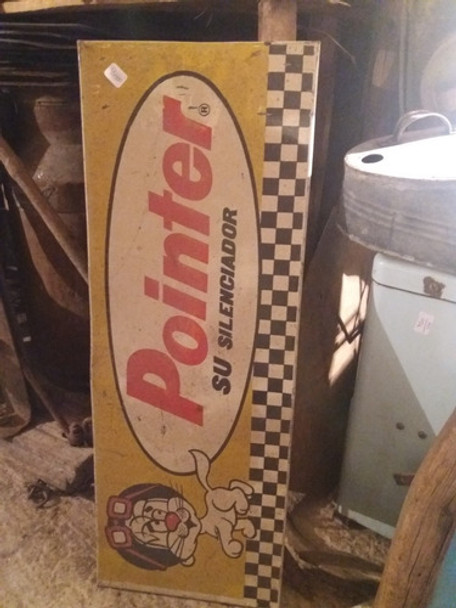 Cartel Chapa Silenciador Pointer 0