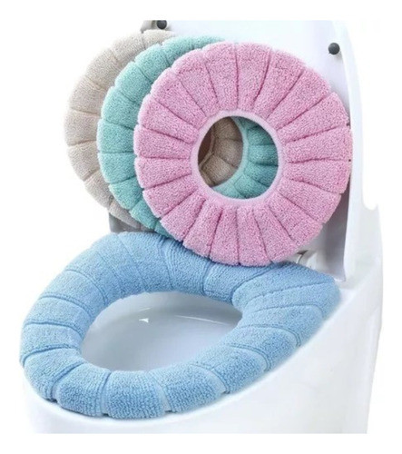 Capa Protetor Vaso Sanitário Capa De Assento Higiênico 4 Uni 0