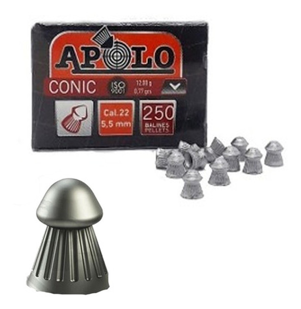 Balines Copita Apolo 250 Unidades Nacionales 0