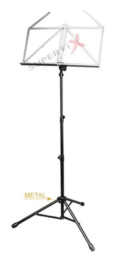 Atril Reforzado Para Partituras 3 Tramos Plegable C/ Funda 0