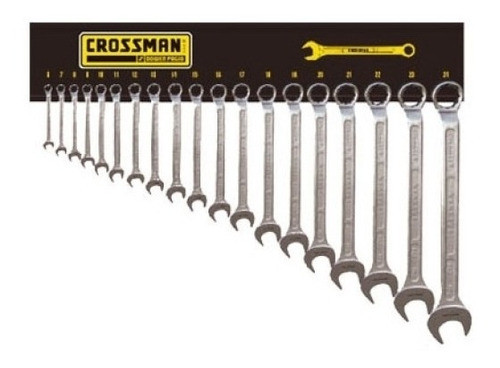 Exhibidor Crossmaster 19 Llaves Combinadas 6 A 24mm 0