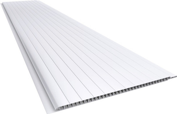 Forro De Pvc Double Frisado 16,5m² - 15 Uni De 5,5m - Branco 0 Forro De Pvc Double Frisado 16,5m² - 15 Uni De 5,5m - Branco 0
