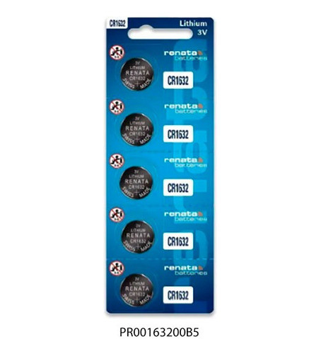 Pilas Renata Suiza Cr1632 3v X5 0
