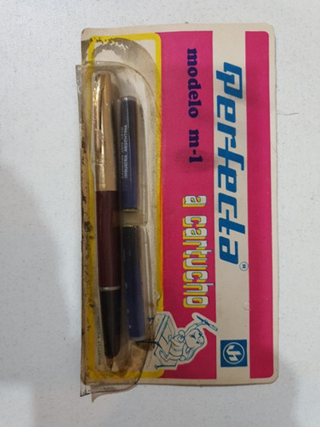 Lapicera Perfecta A Cartucho- Antiguo Stock 0