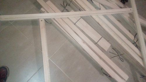 Telar Cuadrado Rectangular 70 X 70 Cm Dobre Clavos Regulable 0