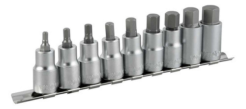Jogo De Soquetes Hexagonais Encaixe 1/2  3/16  A 5/8  Vonder 0