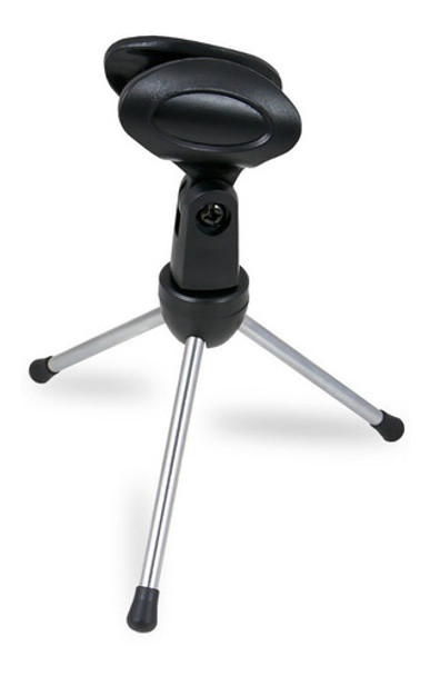 Suporte Microfone Mini Pedestal Arcano Ar-14s Tripé Mesa Sj 0