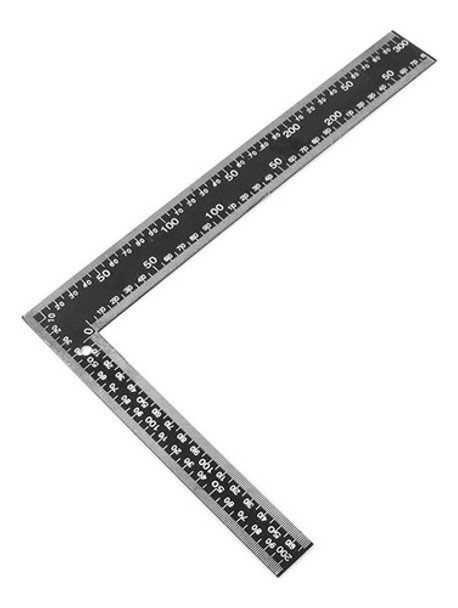 Driak Negro 2pc Metal En Forma De L Metrico Cuadrado Carpin 0