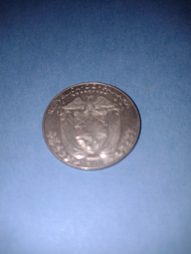 Panamá Moneda 1/2 Balboa De Plata 1968 Usada Impecable Estad 0