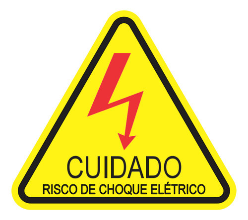 Alerta Risco De Choque Elétrico 0