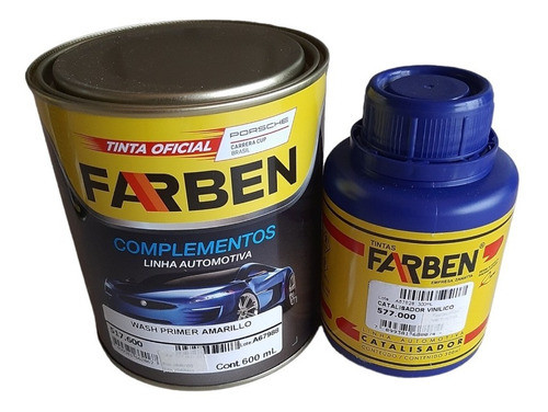 Wash Primer C/cat Farben 900cc 0