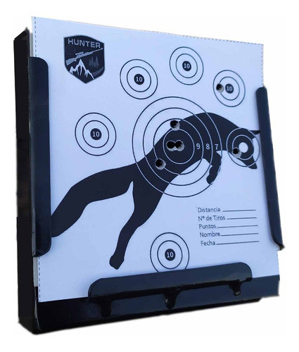 Atrapa Caza Balines Metal Porta Targets 0