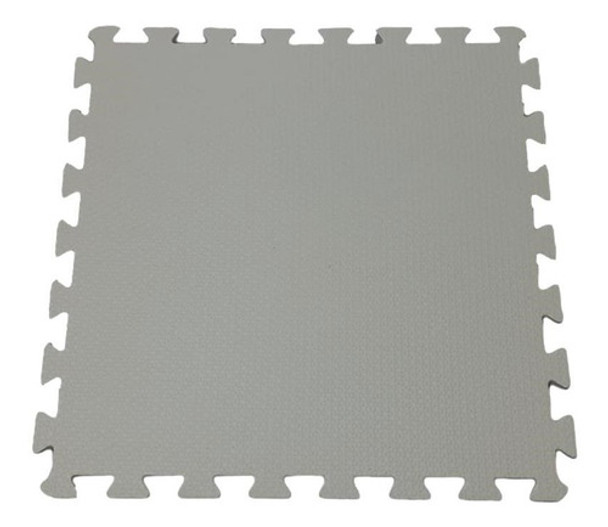 Tatame Tapete Eva Com Borda 50 X 50 X 3cm Cinza Escuro 0