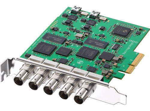 Placa Capturadora Blackmagic Decklink Duo Profesional 0