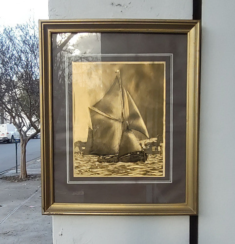 Antiguo Cuadro Náutico 0