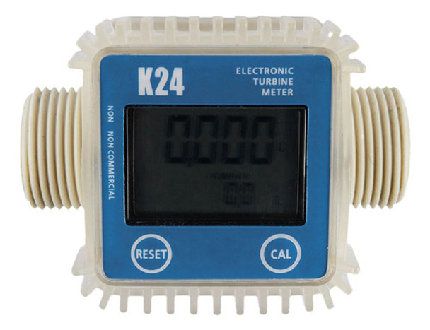 1 Medidor De Fluxo De Combustível Digital Dos Pces K24 Lcd 0