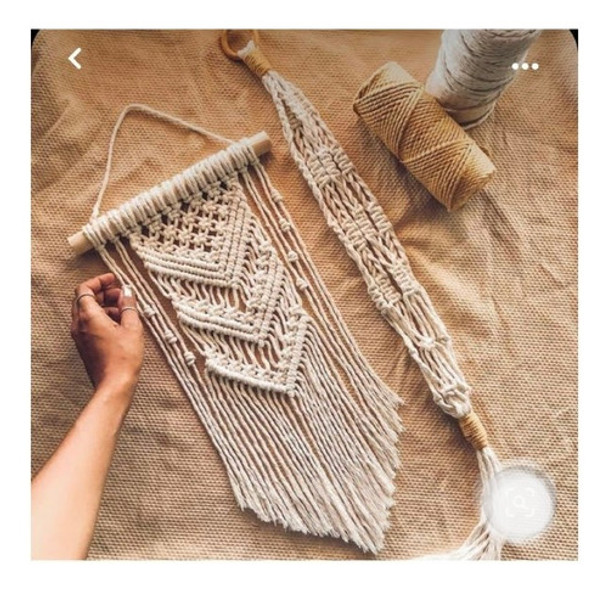 Kit Painel Macrame + Suporte De Planta Boho Macradabra_art 0