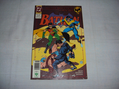 B# Revista Batman Duelo De Murcielagos Parte 2 - Dc Comics 0