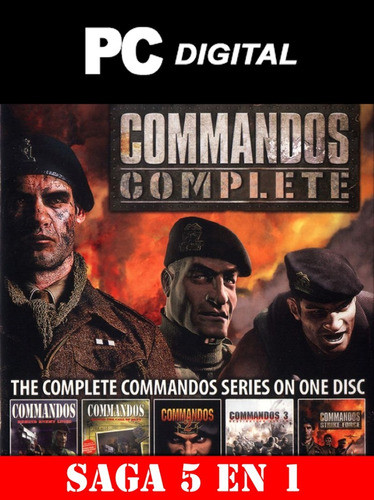 Commandos Pc Comandos / Español Colección Completa Digital 0