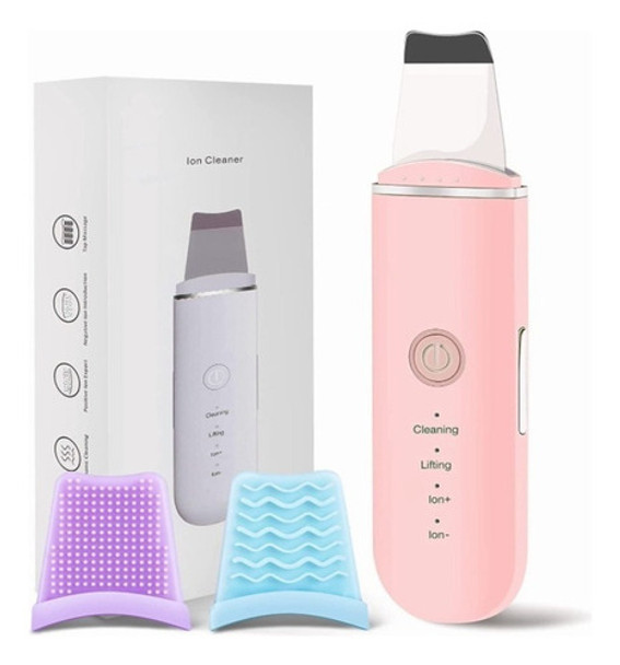 Descascamento Ultrasônico Portátil Limpeza Facial Pele Scrub 0