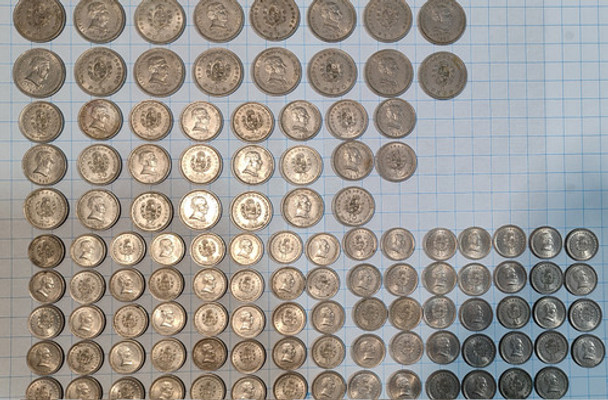Lote De 113 Monedas Antiguas Uruguayas De 1960 0