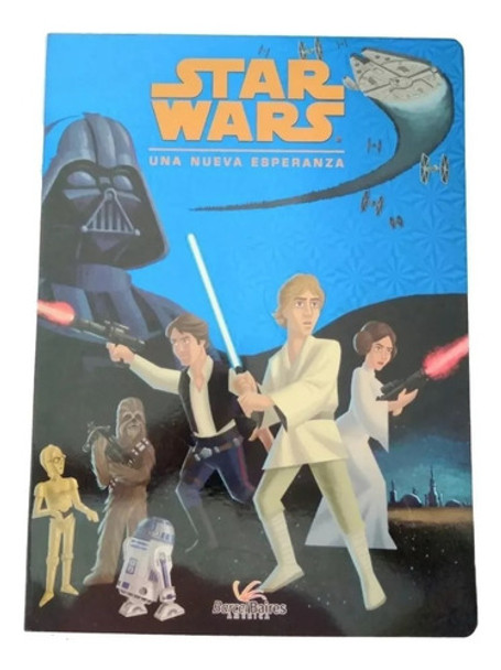 Libro Star Wars Tapa Dura Disney Una Nueva Esperanza Lanus 0