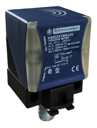 Sensor Indutivo Xs8c2a1mau20 Schneider 0