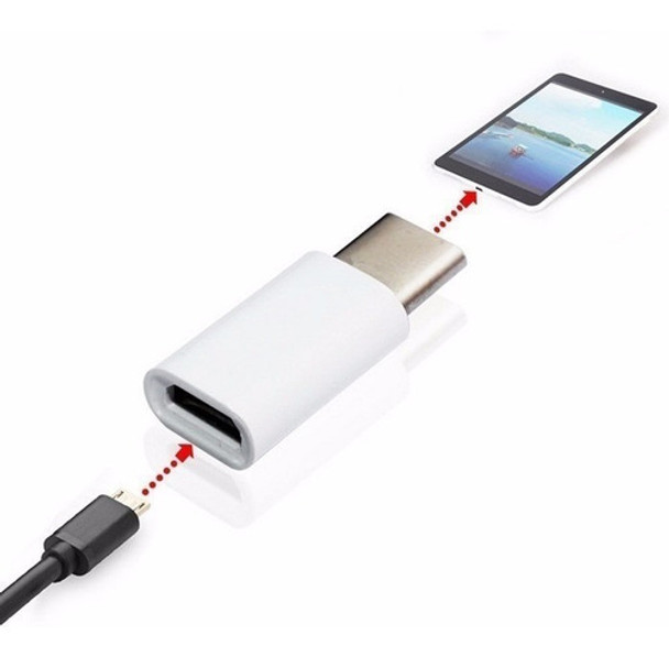 Adaptador Macho Tipo C A Hembra Micro Usb  $ 0