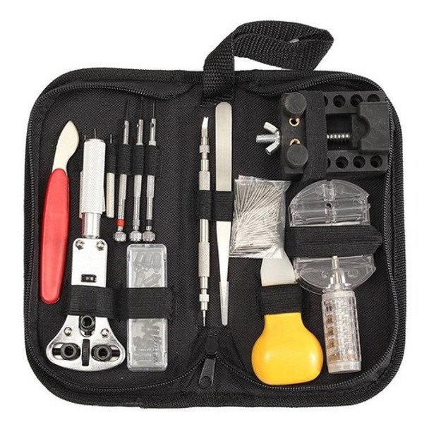 Kit De Ferramentas De Reparo De Relógio Profissional 144pcs 0