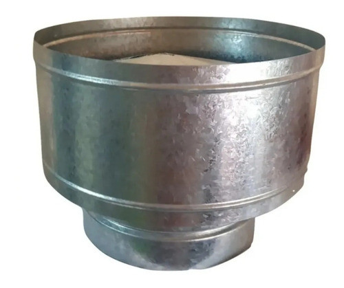Sombrero Sombrerete Tipo Venturi Galvanizado De 8 Pulgadas 0