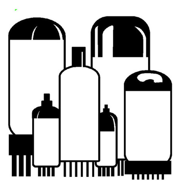 Válvula Electrónica, Vacuum Tube 6cu5 Rca 0